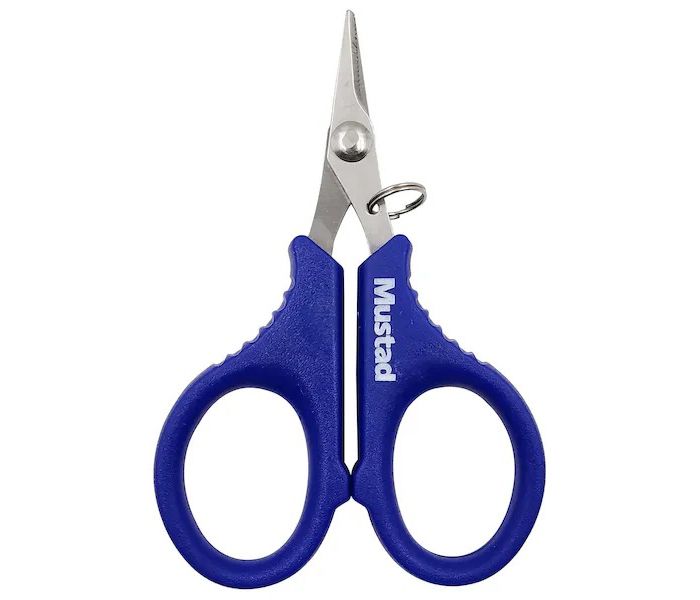 MUSTAD SERRATED BRAID SCISSORS 3.5" MT112