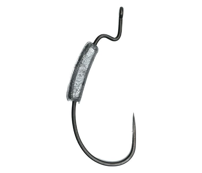 BKK Worm Hooks Off Set Super Strong 4X | 3 Per Pack