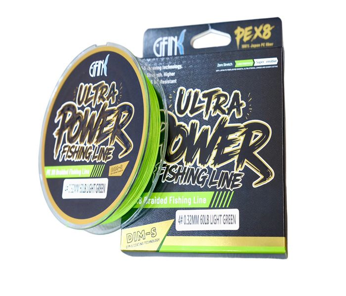 GFIN Ultra Power PE X8 Braided Fishing Line 150m