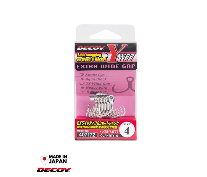 Decoy Y-W77 Treble Hook