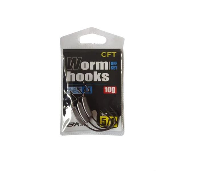 ORGIN Worm Hooks Off Set Super Strong 4X| 3 Per Pack
